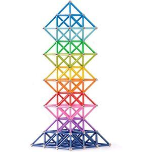 Magnetic Toys Upgraded 2.28 inches Building Sticks Set